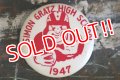 dp180801-75 Simon Gratz High School / 1947 Football Team Pinback