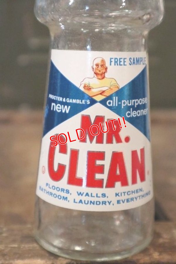 画像2: dp-180801-55 Mr.Clean / 1950's all-purpose Cleaner Bottle