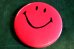 画像1: dp-180801-88 Vintage Smiley Face Pinback (1)