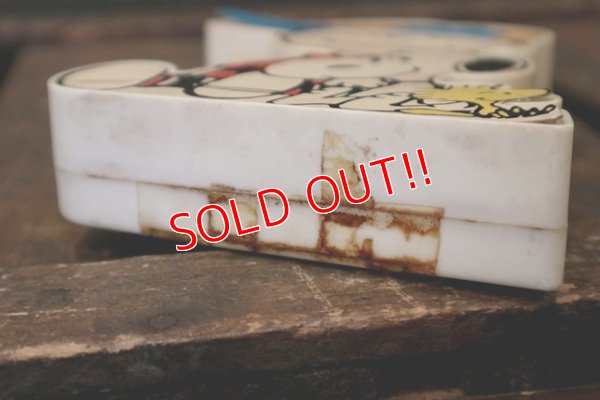 画像7: ct-180901-163 Snoopy & Charlie Brown / 1970's Portable Radio 【JUNK】