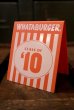 画像1: dp-180801-54 Whataburger / Class of 10 Plastic Sign (1)