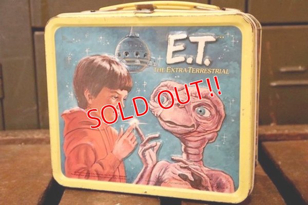 画像2: ct-180901-153 E.T. / Aladdin 1980's Metal Lunchbox