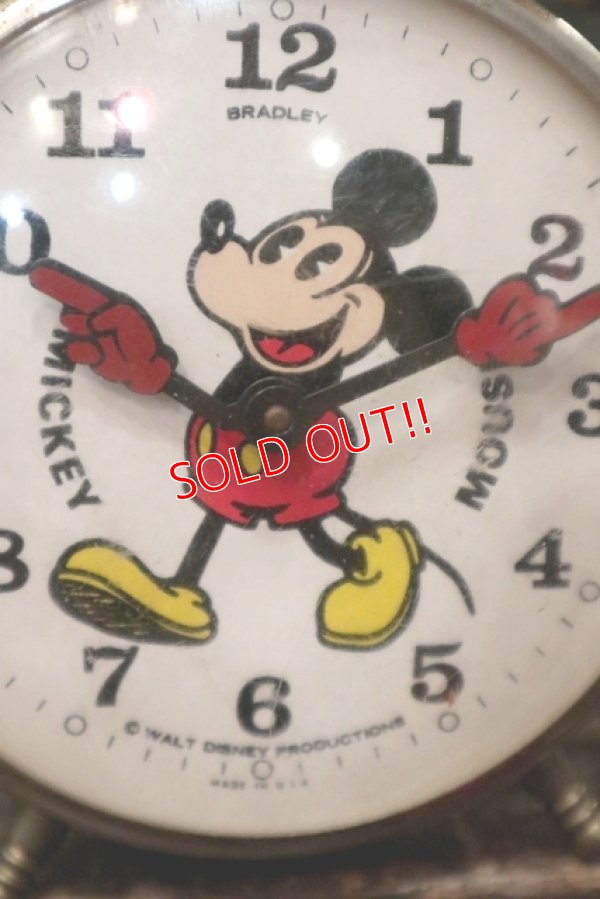 画像2: ct-180901-151 Mickey Mouse / BRADLEY 1960's Alarm Clock