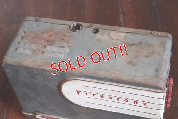 画像8: dp-180901-08 Firestone Air Chief / 1940's Tube Radio