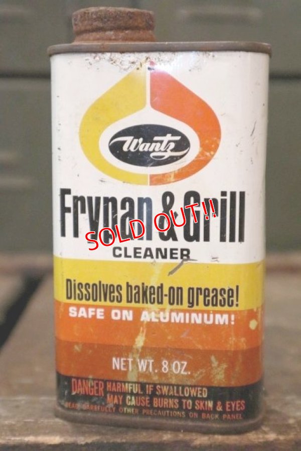 画像1: dp-180701-84 Wantz / Frypan & Grill Cleaner Can