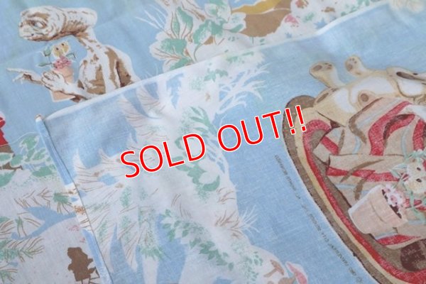 画像8: ct-180901-166 E.T. / 1980's Flat Sheet (Twin)