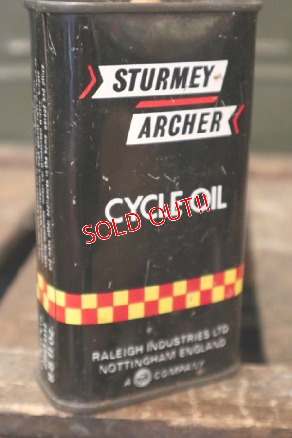 画像2: dp-180701-78 Sturmey Archer / Vintage Cycle Oil Can