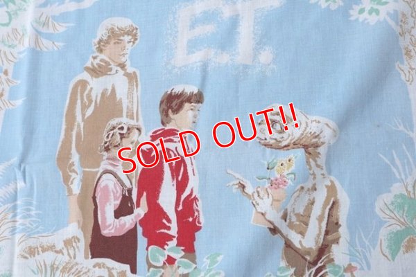 画像4: ct-180901-166 E.T. / 1980's Flat Sheet (Twin)