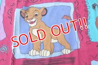 ct-180901-170 Lion King / 1990's Flat sheet (Twin)