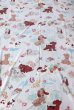 画像2: ct-180901-169 Pound Puppies / 1980's Flat Sheet (Twin) (2)