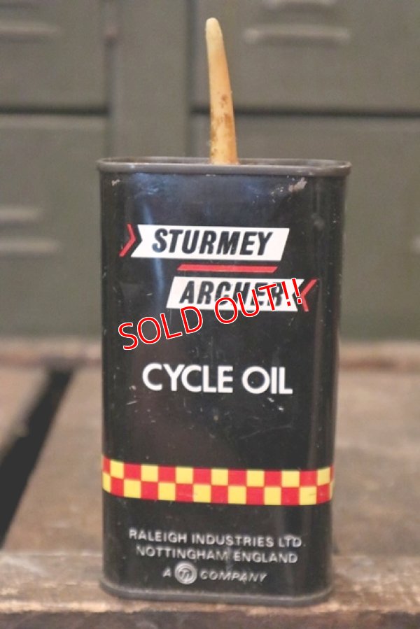 画像1: dp-180701-78 Sturmey Archer / Vintage Cycle Oil Can