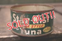 dp-141101-07 STAR-KIST / Chuck Style Tuna 1950's Tin Can