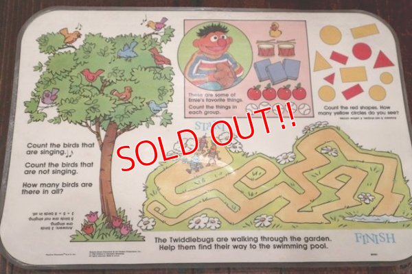 画像4: ct-180901-218 SESAME STREET / 1990's Place Mat
