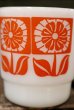 画像2: ct-180901-224 Fire-King / 1960's Stacking Mug Gerbera Orange (2)