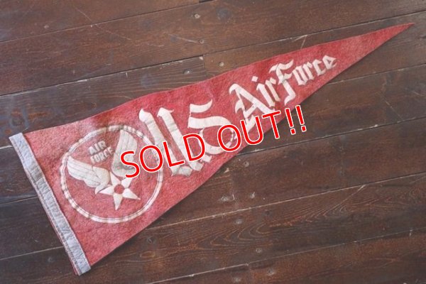 画像1: dp-180901-04 U.S. AIR FORCE / 1950's Pennant