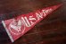 画像1: dp-180901-04 U.S. AIR FORCE / 1950's Pennant (1)