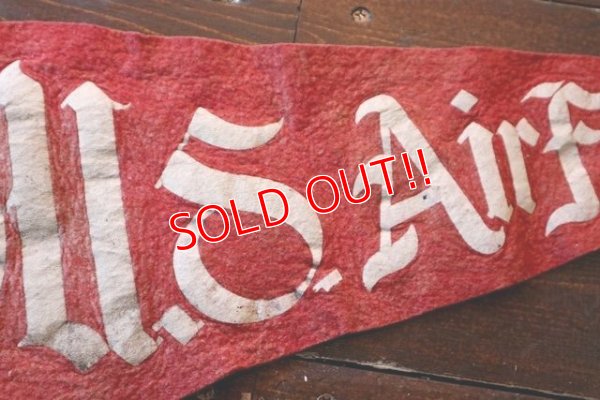 画像3: dp-180901-04 U.S. AIR FORCE / 1950's Pennant