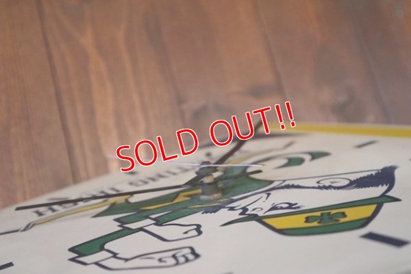 画像6: dp-180801-93 University of Notre Dame / 1970's Pennant Wall Clock