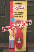 ct-181001-03 the Simpsons / Homer 2003 Talking Bottle Opener