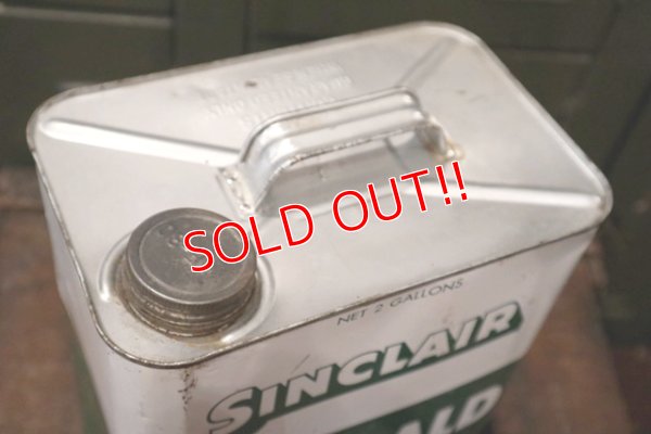 画像8: dp181001-02 SINCLAIR / EMERALD AUTO OIL 1960's 2 Gallons Can