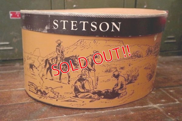 画像1: dp-180901-18 STETSON / Vintage Hat Box