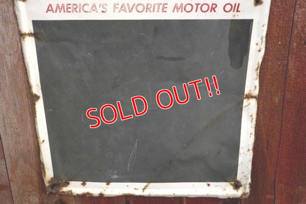 画像3: dp-181001-06 PENNZOIL / 1960's Chalk Board