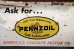 画像2: dp-181001-06 PENNZOIL / 1960's Chalk Board (2)