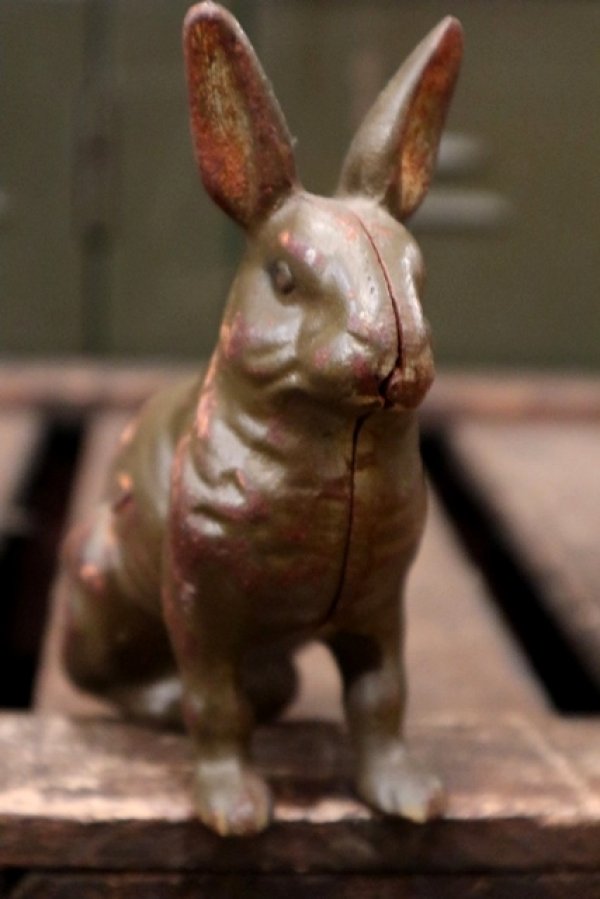 画像2: dp-180901-20 late 1800's〜early 1900's Penny Bank "Rabbit"