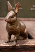 dp-180901-20 late 1800's〜early 1900's Penny Bank "Rabbit"