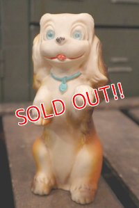 ct-181001-06 Lady and the Tramp / Lady 1960's Rubber Squeaky Doll