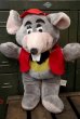 画像1: ct-181001-19 Chuck E. Cheese / 1980's Big Plush Doll (1)