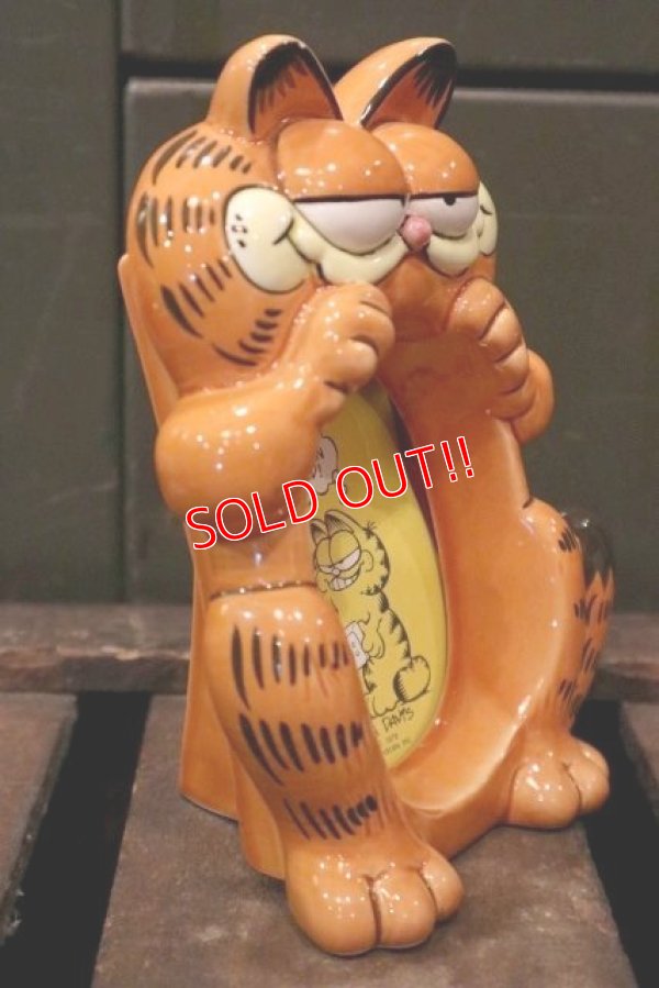 画像4: ct-181001-09 Garfield / 1980's Ceramic Photo Frame