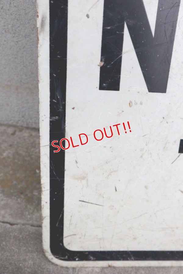 画像5: dp-181001-15 Road Sign "NO LEFT TURN"