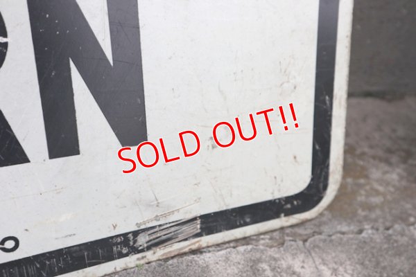 画像6: dp-181001-15 Road Sign "NO LEFT TURN"