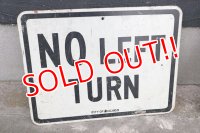 dp-181001-15 Road Sign "NO LEFT TURN"