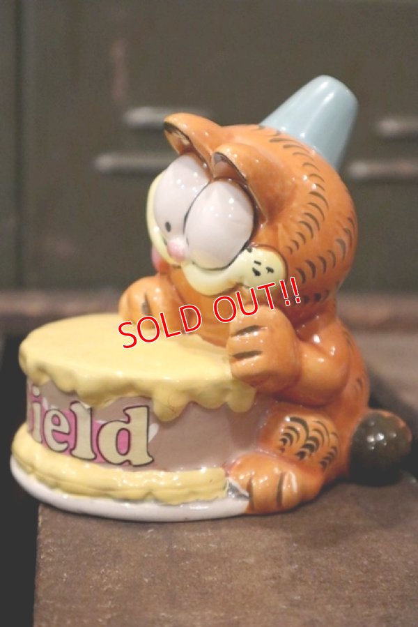 画像2: ct-181001-08 Garfield / 1981 Ceramic Display "Cake"