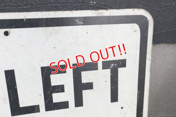 画像4: dp-181001-15 Road Sign "NO LEFT TURN"