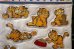 画像3: ct-181001-10 Garfield / 1978 Large Puffy Stickers (3)