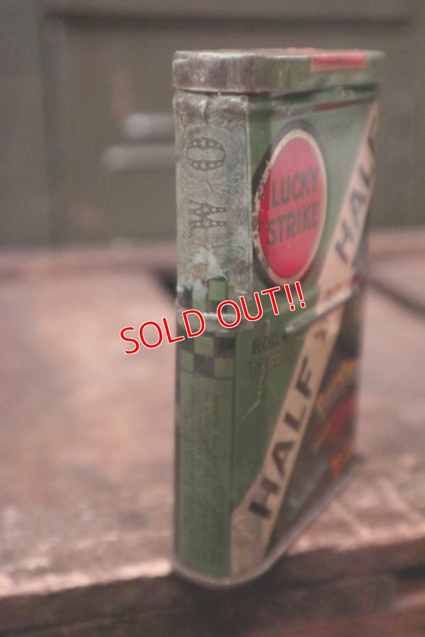 画像6: dp-181001-09 LUCKY STRIKE / 1940's Tobacco Can