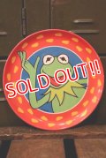 ct-181031-02 Kermit / 1980's-1990's Plastic Plate