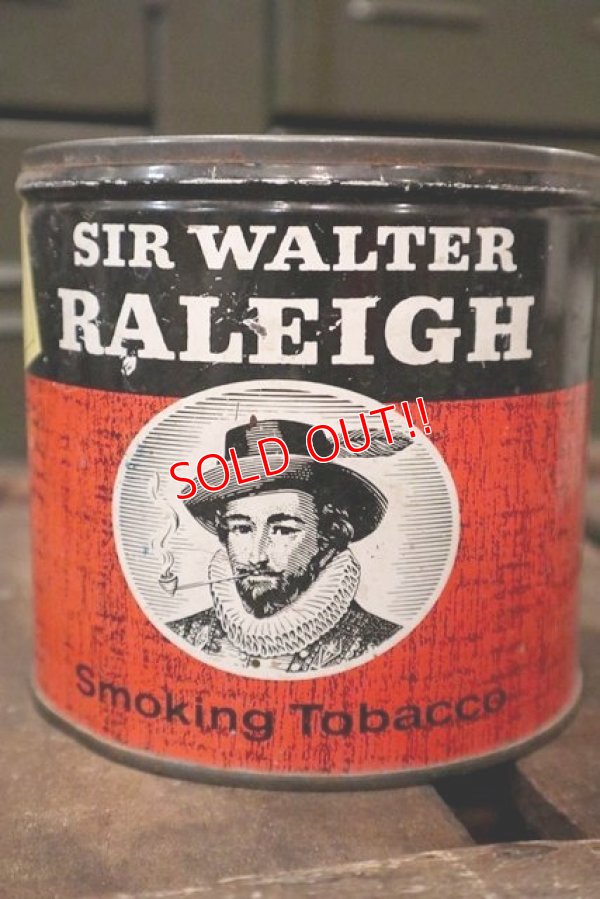 画像2: dp-181001-25 Sir Walter Raleigh / Vintage Tobacco Can