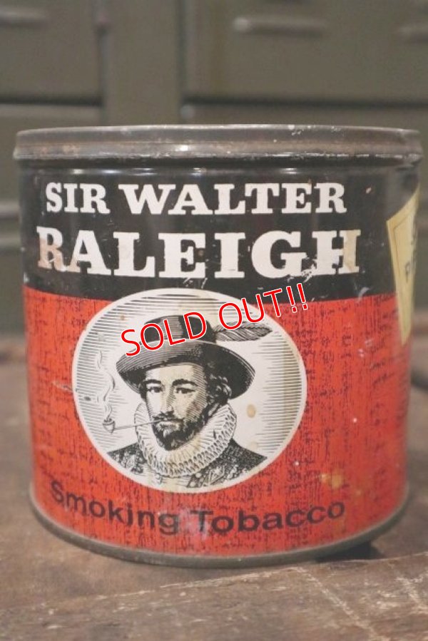 画像1: dp-181001-25 Sir Walter Raleigh / Vintage Tobacco Can