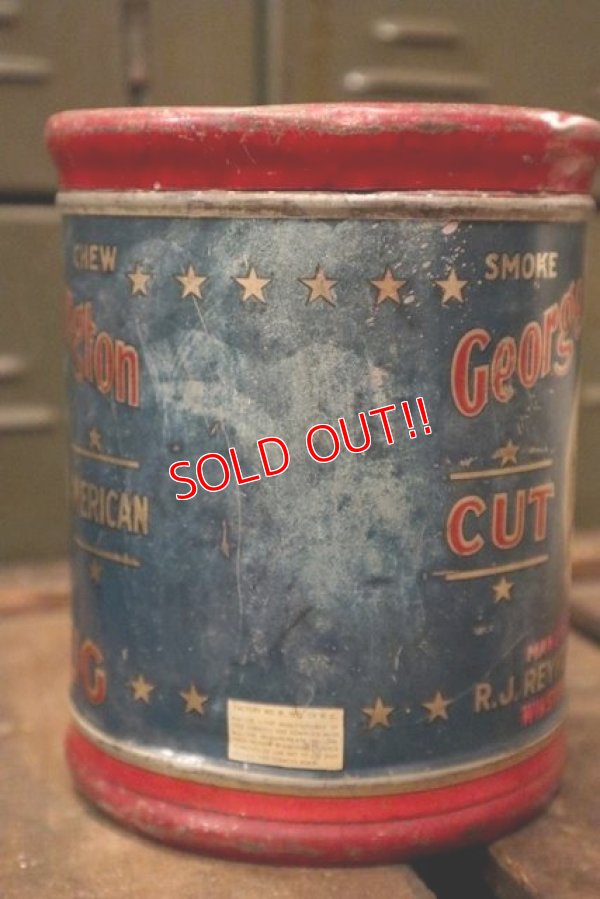 画像4: dp-181001-31 GEORGE WASHINGTON / CUT PLUG Tobcco Can