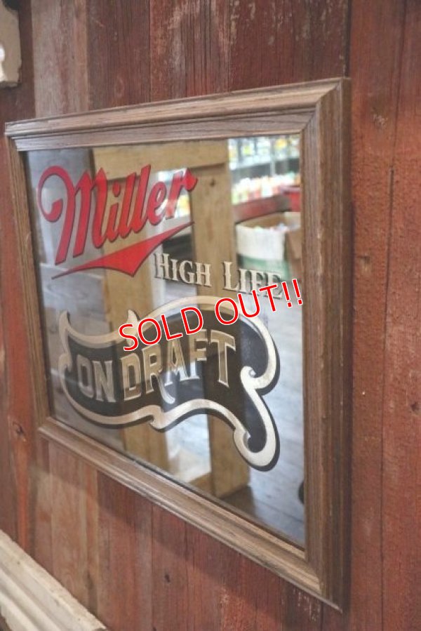 画像4: dp-181001-21 Miller High Life / 1980's Pub Mirror