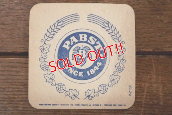 画像2: dp-181001-47 Pabst Blue Ribbon / Vintage Coaster