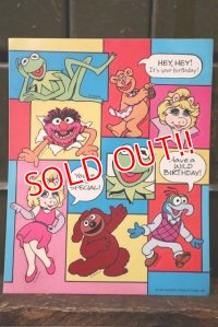 ct-181031-06 The Muppets / 1980's Sticker (B)