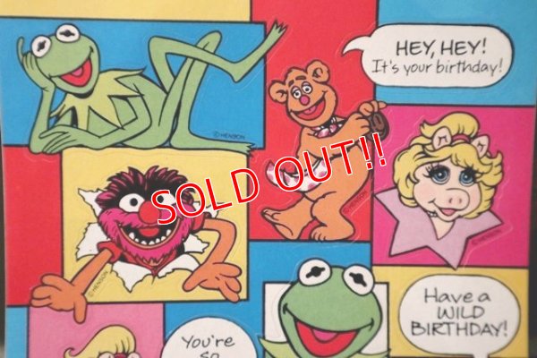 画像2: ct-181031-06 The Muppets / 1980's Sticker (B)