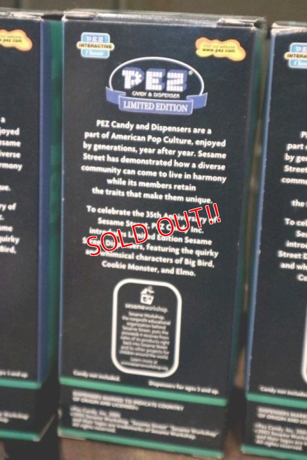 画像12: pz-160901-151 SESAME STREET / 35th Anniversary PEZ Dispenser Set