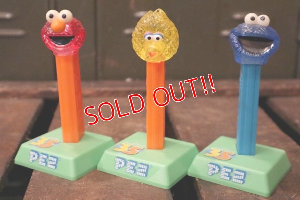 画像2: pz-160901-151 SESAME STREET / 35th Anniversary PEZ Dispenser Set