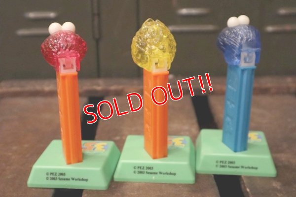 画像7: pz-160901-151 SESAME STREET / 35th Anniversary PEZ Dispenser Set
